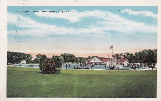 Municipal Pool Hutchinson Kansas 1931