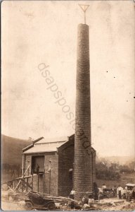 K13/ Pittsburgh? Pennsylvania RPPC Postcard c1910 Factory Brick Stack 291