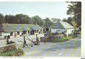 Sussex Postcard - Drusillas Park - The Barn Restaurant - Alfriston - Ref 19784A