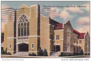 Arkansas Little Rock First Baptist Church 1945