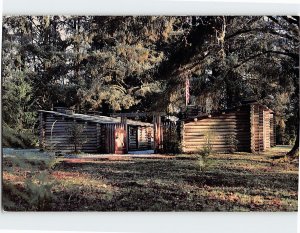 Postcard Fort Replica, Fort Clatsop National Memorial, Oregon