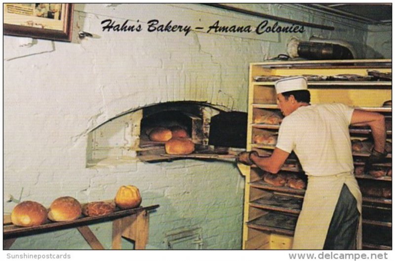 Iowa Middle Amana Hahn's Bakery Fresh Baked Bread