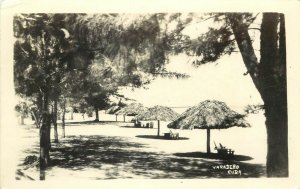 1940s RPPC Postcard Varadero Cuba Beach Scene posted