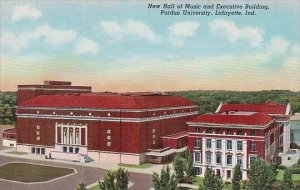 Indiana Lafayette New Hall Of Music And Executive Building Purdue University