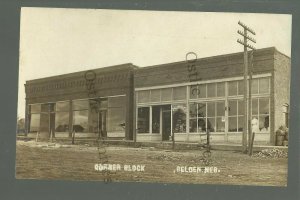 Belden NEBRASKA RP c1910 MAIN STREET General Store nr Wayne Laurel Randolph