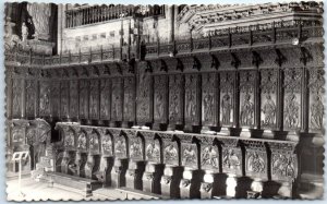 Postcard - Choir stalls, Cathedral - León, Spain