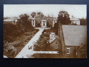 Suffolk IPSWICH HOSPITAL - Old RP Postcard