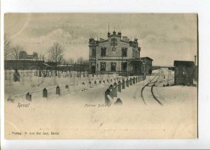 262983 ESTONIA REVAL harbor railway station Vintage postcard