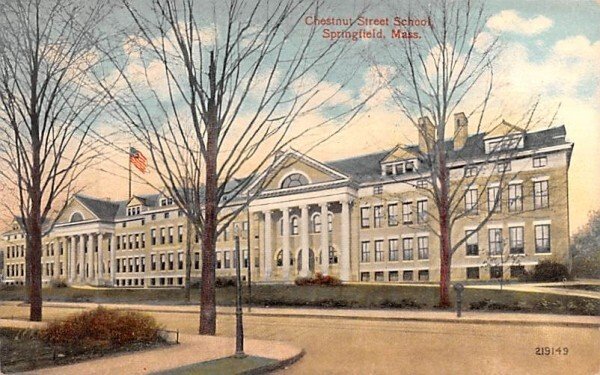 Chestnut Street School in Springfield, Massachusetts