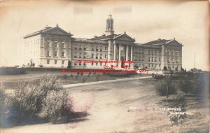 IL, Macomb, Illinois, Idaho, RPPC, State Normal School, Exterior View, Photo