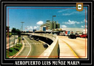 Isla Verde, Puerto Rico  LUIZ MUNOZ MARIN INTERNATIONAL AIRPORT   4X6 Postcard