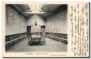 Old Postcard Fancy Furrow Journal Newspapers Meeting room Boulevard Raspail P...