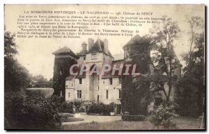 Old Postcard Chateau Le Chateau Macon Sercy