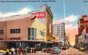 Florida Tampa Franklin Street Looking South