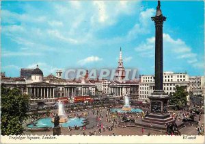 Modern Postcard Trafalgar Square London