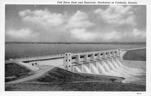 Fall River dam and reservoir Fredonia Kansas