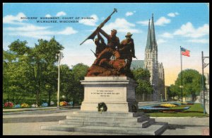Soldiers' Monument, Court of Honor, Milwaukee, WI