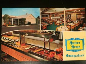 Vintage Postcard 1961-1994 Sweden House Smorgasbord Fort Lauderdale Florida