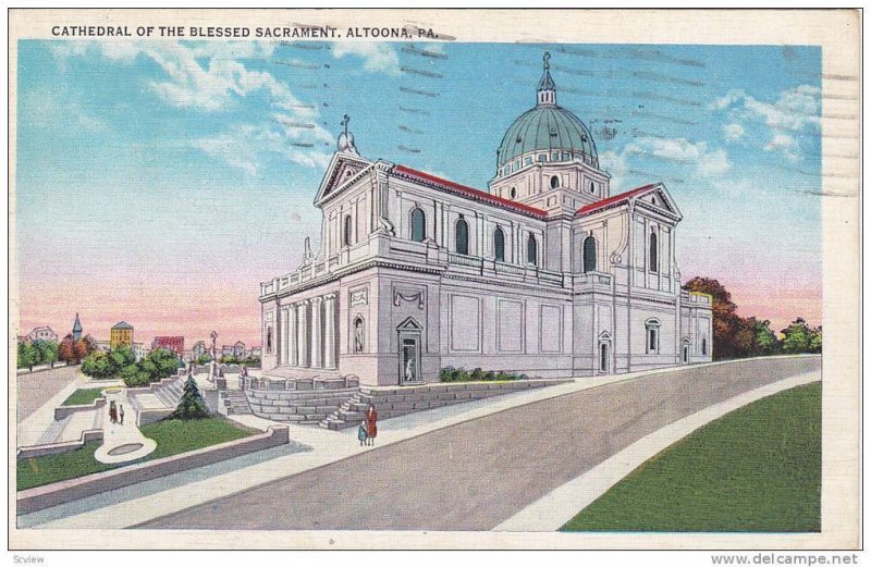 Cathedral of the blessed Sacrament, Altoona, Pennsylvania, PU-1936