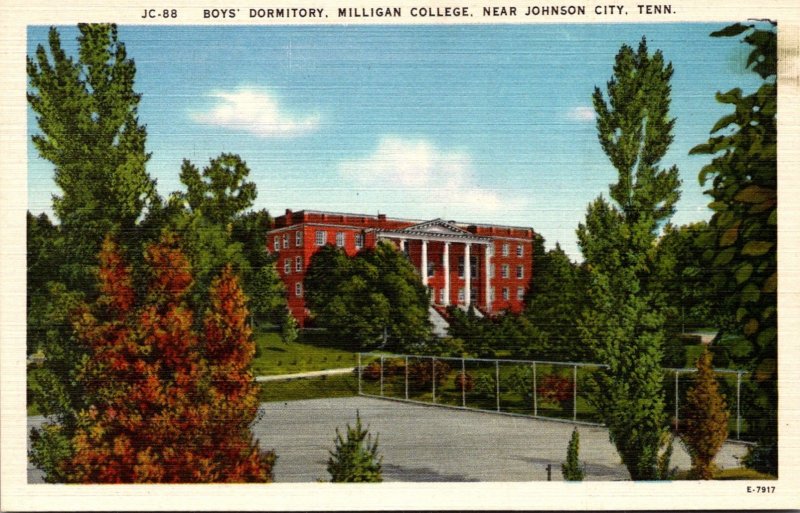 Tennessee Johnson City Boys' Dormitory Milligan College