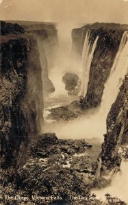 South Africa The Gorge Victoria Falls The Dry Season RPPC 06.49