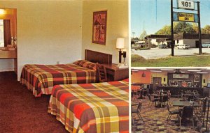 UNIVERSITY INN Spartanburg, SC ROADSIDE Mid-Century Modern c1970s Postcard