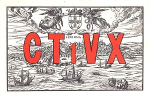 CTVX, Non Postcard Backing Portugal Post Card