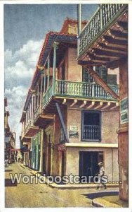 Cartagena Balcones Tipicos Colonial Cartagena Columbia Postcard
