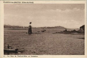 CPA PLESTIN-les-GREVES La Baie de Toul-an-Hery et Locquirec (1165659)