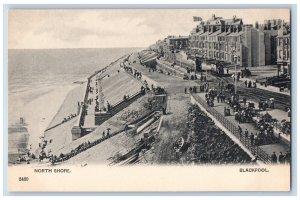 Blackpool Lancashire England Postcard North Shore c1905 Antique Unposted