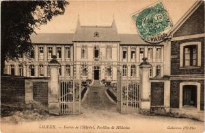 CPA LISIEUX - Entrée de l'Hopital Pavillon de Médecine (422260)