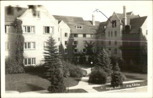 University of Idaho ID Hays Hall Real Photo Postcard