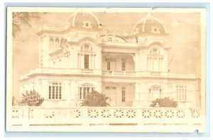 Yacht Club Cienfuegos Cuba Real Photo RPPC Postcard (G28)