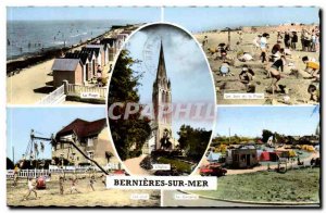 Postcard Modern Bernieres sur mer