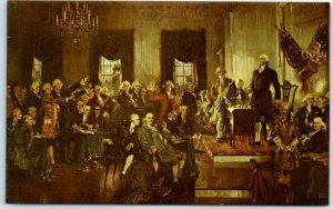 M-40190 Signing of the Constitution-Painting-Howard Chandler Christy-American...