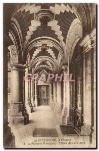 The Benedictine in Fécamp Postcard Old Main Entree gatehouse visitors