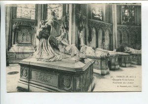 438010 FRANCE Dreux Chapelle Saint-Louis tombs Vintage postcard