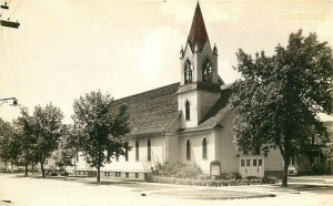 IA, Le Mars, Iowa, Lutheran Church, RPPC