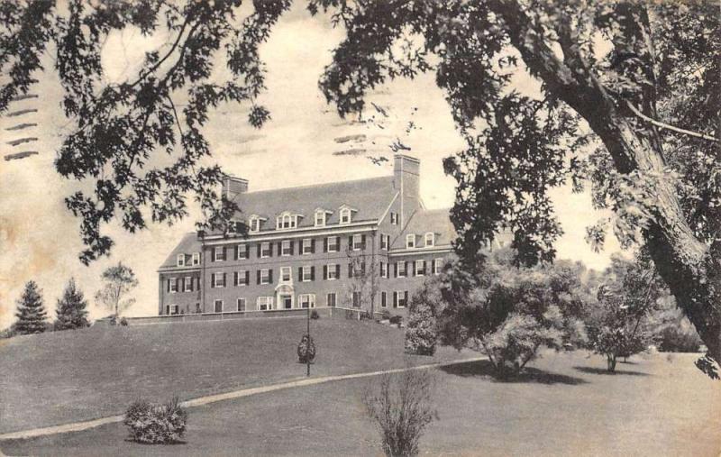 College Park Maryland Brent Hall Womens Dorm Antique Postcard K87113