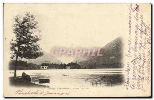Old Postcard Lourdes Lake