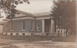 RPPC Postcard Presbyterian Church Horicon WI