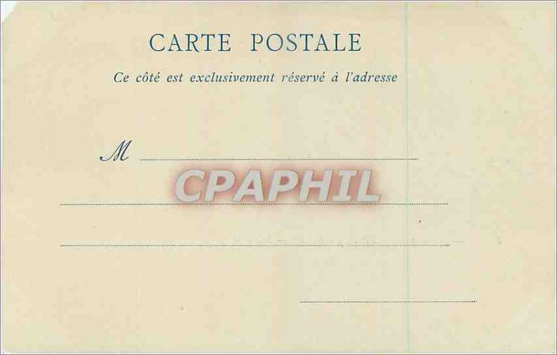 Old Postcard Bone National Course and Hotel de Ville