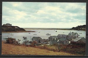 Massachusetts, Cape Cod - Oyster River - Oyster Houses In Foreground - [MA-080]
