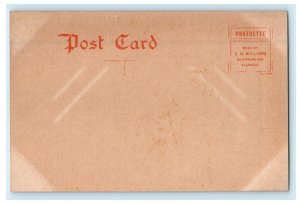 c1910s Court House, Atlantic Iowa IA Antique Unposted Postcard 