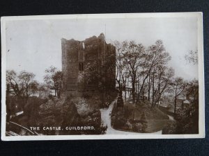 Surrey RARE Guildford Castle c1904 Postcard by W.H.S.