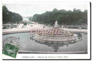 Postcard From Old Versailles Latona Basin And Green Carpet