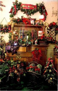 St Petersburg, FL Florida ANASTASIA'S FANCY~XMAS Store 1991 Advertising Postcard