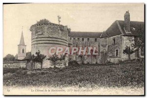 Old Postcard Chateau of Houblonniere