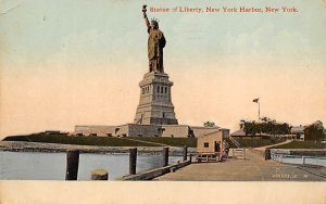 Statue of Liberty New York City, USA 1910 