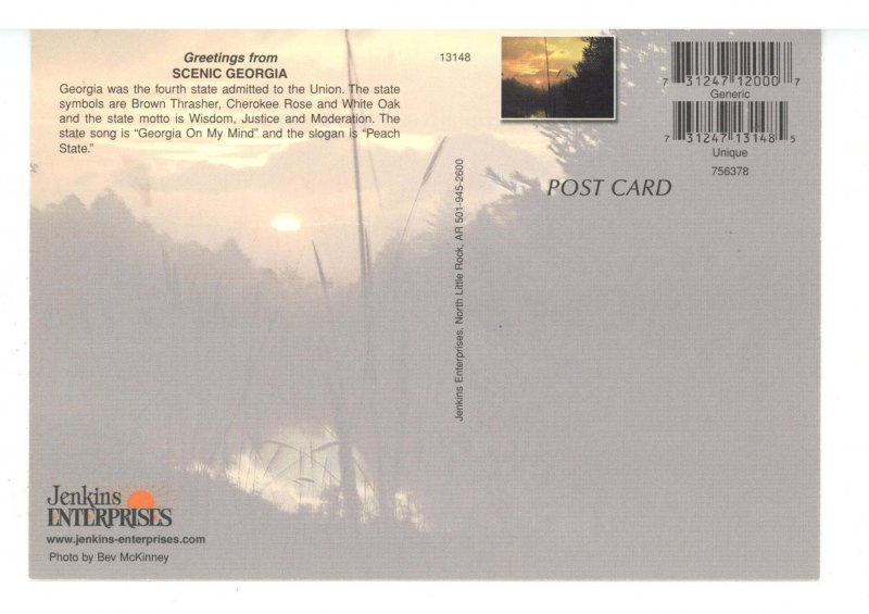 GA - Georgia Map & Highlights   (continental size)